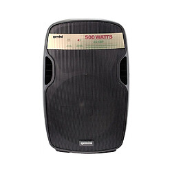 GEMINI AS 8P - cassa amplificata/diffusore attivo con 500 watt di picco, per animazione, live, karaoke, DJing, ecc 