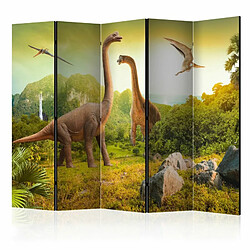 Paris Prix Paravent 5 Volets Dinosaurs 172x225cm