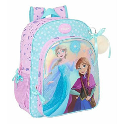 Cartable Frozen Cool days Bleu ciel 32 x 38 x 12 cm 