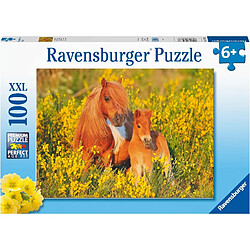 Ravensburger Puzzle pour enfant - Poneys Shetland 