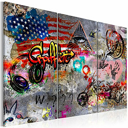 Paris Prix Tableau Imprimé American Graffiti 80 x 120 cm 