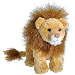 Wild Republic peluche lion de 20 cm marron