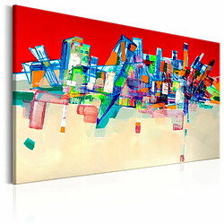 Paris Prix Tableau Imprimé Abstract Architecture 60 x 90 cm 