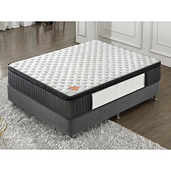 Sensoreve Matelas N°1 Elekctra 120x190cm RESSORTS ENSACHÉS & MÉMOIRE DE FORME - Épaisseur 30 cm- Indépendance de couchage