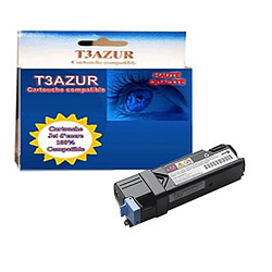 Toner compatible DELL 1320, 1320C, 1320N, 2130CN, 2135CN, 593-10258 Noir - T3AZUR