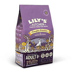 Croquettes Sans Gluten au Saumon et à la Truite d'Écosse pour Chiens Senior - Lily's Kitchen - 2,5Kg