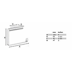 Avis Smedbo AK341 Porte-Rouleau de WC Air sans abattant chromé Laiton, Argent, 12,6 x 8,8 x 4,7 cm