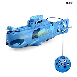 Universal Vitesse radio télécommande sous-marin électrique mini sous-marin RC jouets pour enfants | sous-marin RC | micro-sous-marin de plongée mécanisme de contrôle jouets sous-marins(Bleu)