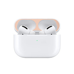 Avis Wewoo Pour Apple AirPods Pro Étui de protection écouteurs sans fil Autocollant protecteur en métal violet