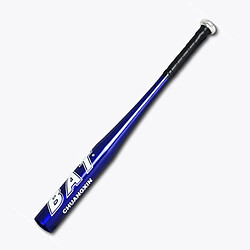 Wewoo Batte de baseball en alliage d'aluminium de la morsure de balle molletaille 25 pouces 63-64cm bleu