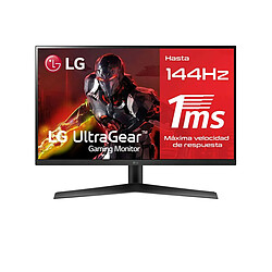 Moniteur Lg Ultragear 27Gn60R-B Ips 27' Fhd 144Hz Compatible Freesync / G-Sync