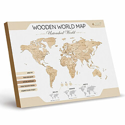 Youdoit Puzzle en bois Mappemonde 144 cm 