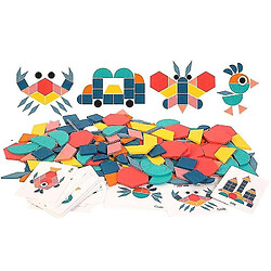 Universal Puzzle de puzzle en bois Bénérant bébé Montessori Toys pour enfants Géométrique Forme