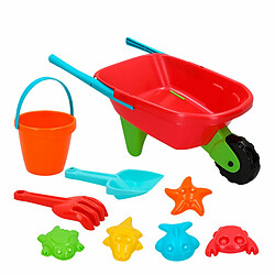 Avis Color Baby Set de jouets de plage Colorbaby Chariot polypropylène (10 Unités)