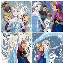 Puzzle Frozen Difficulté progressive