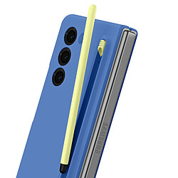 Avis Avizar Coque Samsung Galaxy Z Fold 6 Soft Touch avec Stylet Tactile Bleu