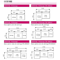 Colged Lave-vaisselle à avancement automatique - Prélavage + Lavage + Rinçage - ISY31102