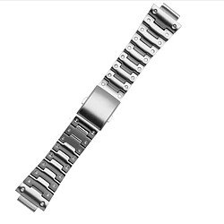 Bracelet en métal argent pour Casio G-SHOCK GW-5000/5035/DW5600/GW-M5610