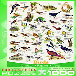 Acheter Eurographics Birds Fields and gardens Puzzle (1000 piAces) (6000-1259)