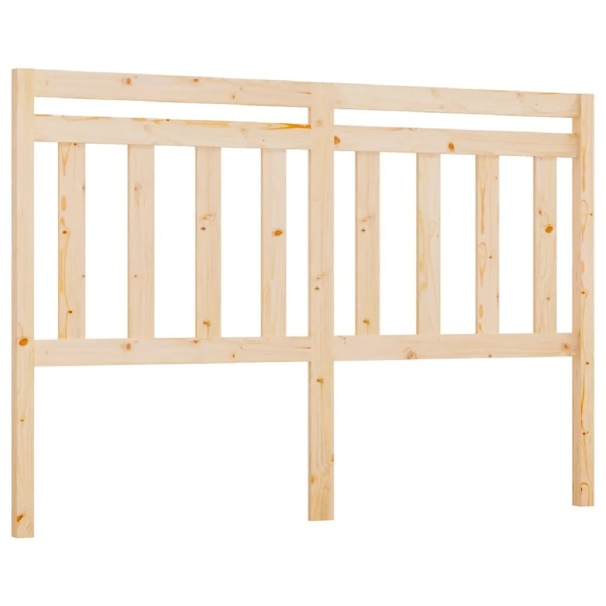 Maison Chic Tête de lit scandinave pour lit adulte,Meuble de chambre 146x4x100 cm Bois massif de pin -MN79794