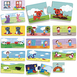 Headu - IT20584 Jeu des Contraires Educatif, Multicolore,