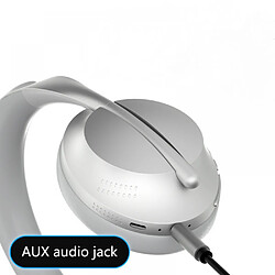 Acheter General Casque Bluetooth - Casque à suppression active du bruit / Autonomie de 50 heures avec son de précision / Casque de voyage pliable et casque supra-auriculaire.(Blanc)