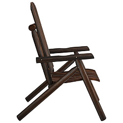 Avis vidaXL Chaise de jardin 68x86x103 cm bois massif d'épicéa