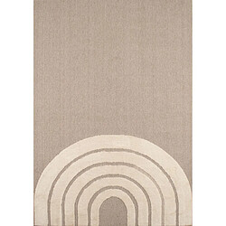 NAZAR Tapis intérieur en polyester Bambi arc en ciel 150 x 80 cm.