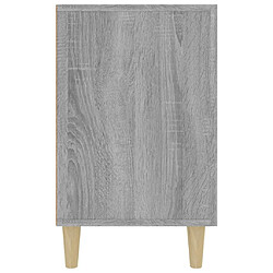 Acheter Maison Chic Commode Buffet - Meuble de rangement sonoma gris 100x36x60 cm bois d'ingénierie -GKD38268