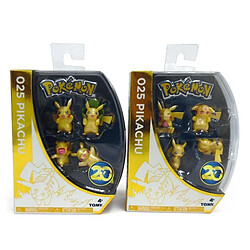 Tomy Pokemon Série Limitée 4 figurines Pikachu