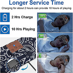 Universal Casque Bluetooth Bluetooth Sleep Grey Sleep, casque Bluetooth sans fil doux, très adapté au sommeil latéral pas cher