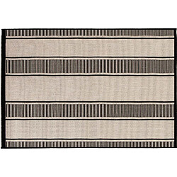 Vivaraise Tapis extérieur en polypropylène Paomia perle 60 x 110 cm.