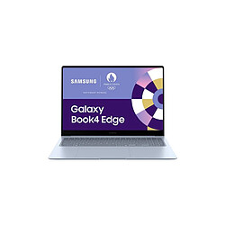 PC Portable Samsung Galaxy Book4 Edge 16" Ecran tactile Copilot+ Qualcomm® Snapdragon® X Elite 16 Go RAM 1 To SSD Gris Glacie 