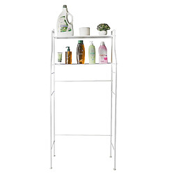 Etagère Polyvalente sur Lave-Linge 2 Hauteurs Nyana Home 152x68x25 Blanc