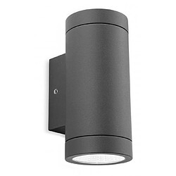 Luminaire Center Applique 2 ampoules Shelby, graphite