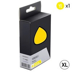 TONER SERVICES Générique Epson 502XL - Jumelles Cartouche Jaune C13T02W440 (T02W4) 