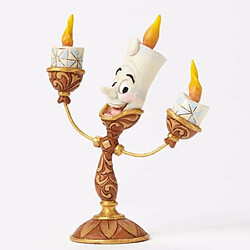 Figurine - DISNEY TRAD - LUMIERE 13CM - Licence Officielle La Belle et La Bete - Enesco