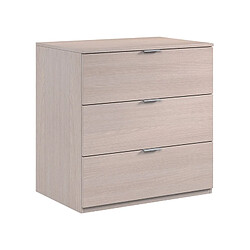 Webmarketpoint Commode de chambre en chêne cm 77x38x80h