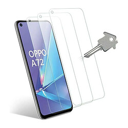 Verres Trempés X3 pour Oppo A72 Little Boutik Couleur 