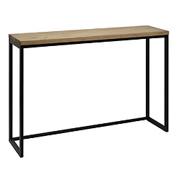 Acheter Ds Meubles Table Console Icub 30x100x80cm Noir