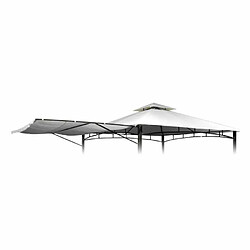 Elios Parasols Toile de remplacement 3,3x3,3 gazebo Antigua remplacement de la couverture 