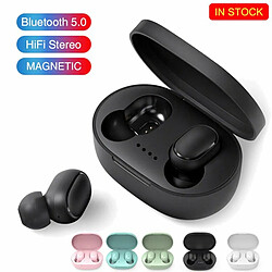 A6S Tws Casque Sans Fil Bluetooth Écouteurs Sport Stéréo Musique Écouteurs Compatible Pour Xiaomi Huawei Iphone Bleu pas cher