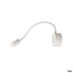 Applique intérieure et liseuse LED avec interrupteur SLV DIO FLEX PLATE, blanc, 3000 K 