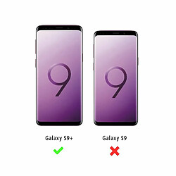 Evetane Coque Samsung Galaxy S9 Plus 360 intégrale avant arrière transparente pas cher