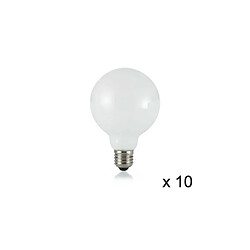 Ideal Lux Ampoule (x10) 8W E27 Blanc D9,5 252186