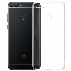 Novago Huawei P Smart - Pack de 3 Coques souples transparentes et résistantes anti choc avec impression de qualité