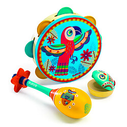 Djeco Set de tambourin/castagnette/maracas Animambo