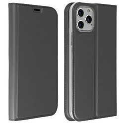 Avizar Housse iPhone 11 Pro Étui Porte-carte Support Vidéo gris anthracite