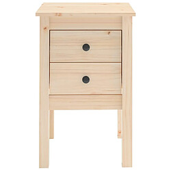 Acheter vidaXL Table de chevet 40x35x61,5 cm Bois de pin massif