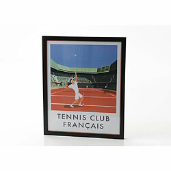 Amadeus Affiche tennis club français 40x50 cm.